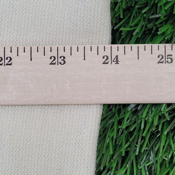 Vintage LL-Bean Cardigan L/XL 24x29 Ivory - Picture 9 of 11